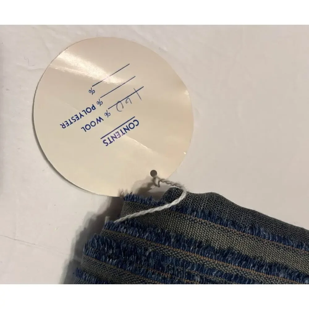 Harry Guss Wool Fabric Slate Blue Slub 60